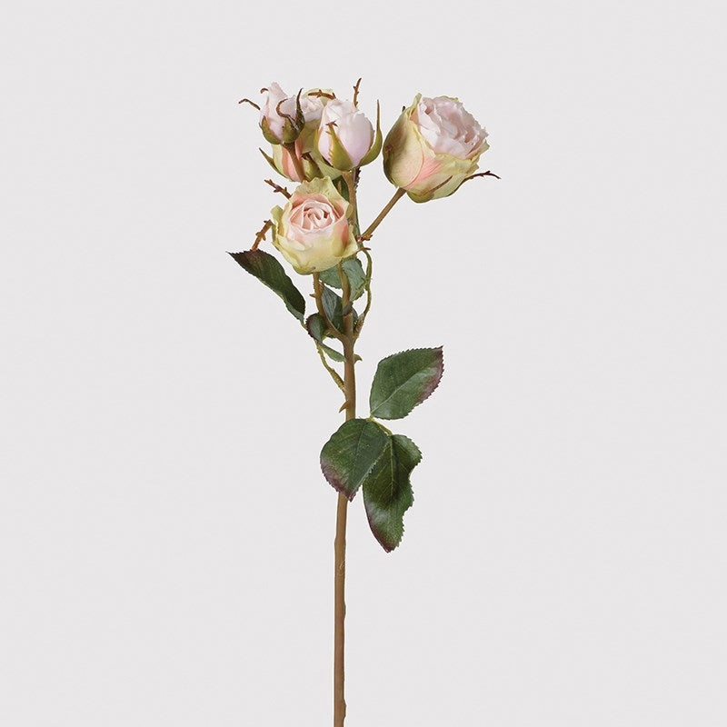 Soft Pink Vintage Rose Spray
