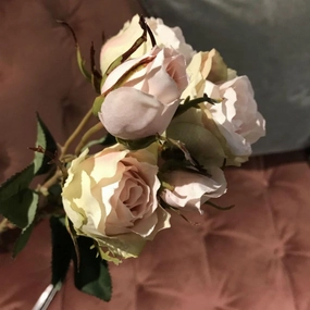 Soft Pink Vintage Rose Spray,dried artificial flower