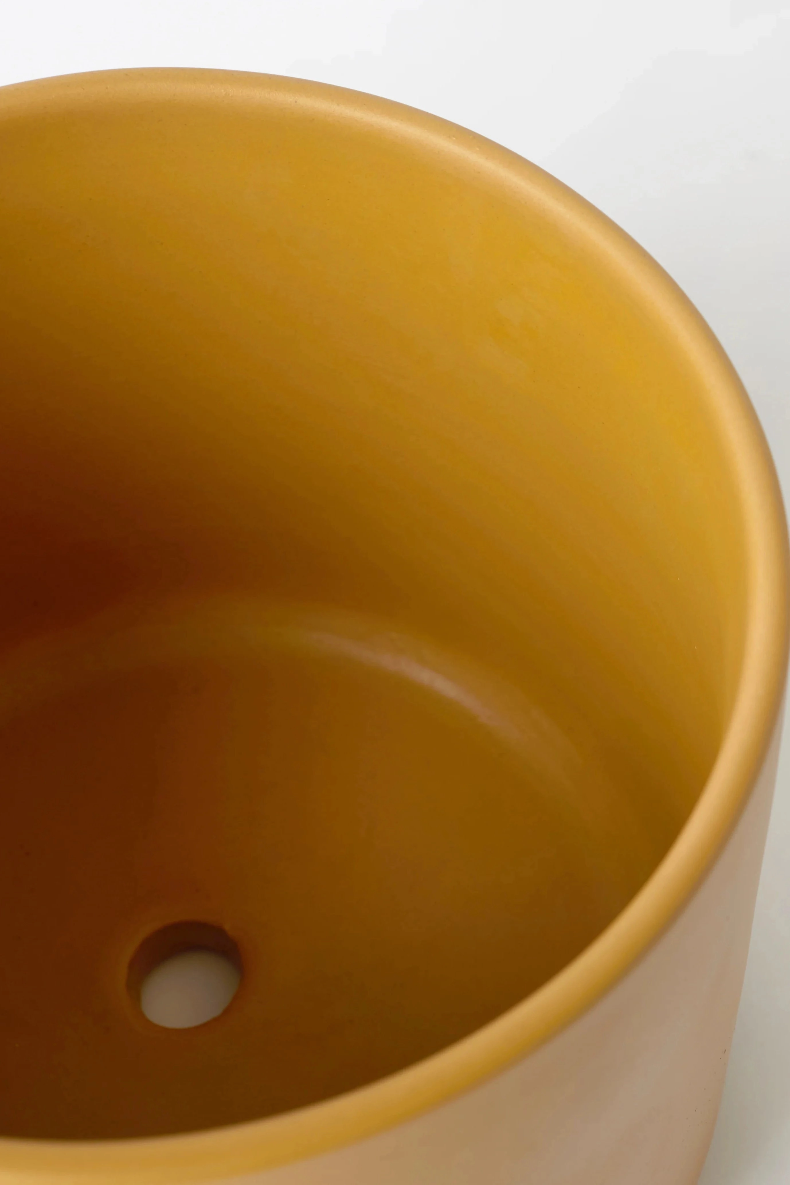 Solid Goods 6" Cylinder w/ Saucer Mustard