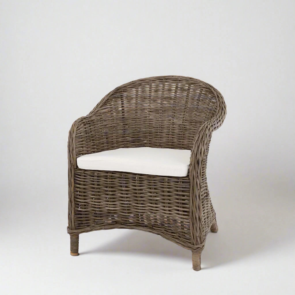 Southern French Arm Chair with Cushion,garden field mower