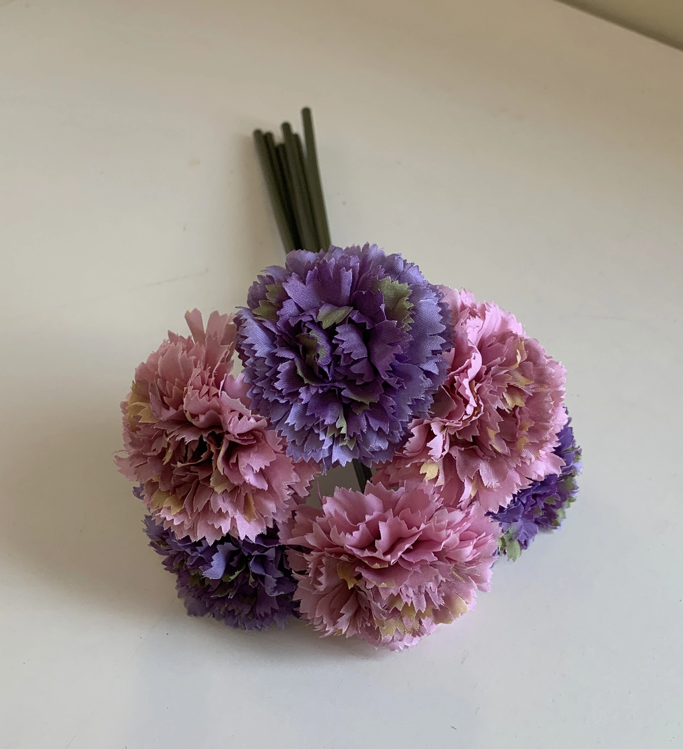 SP0164 Carnation Bunch 22cm (Available in 9 Styles)