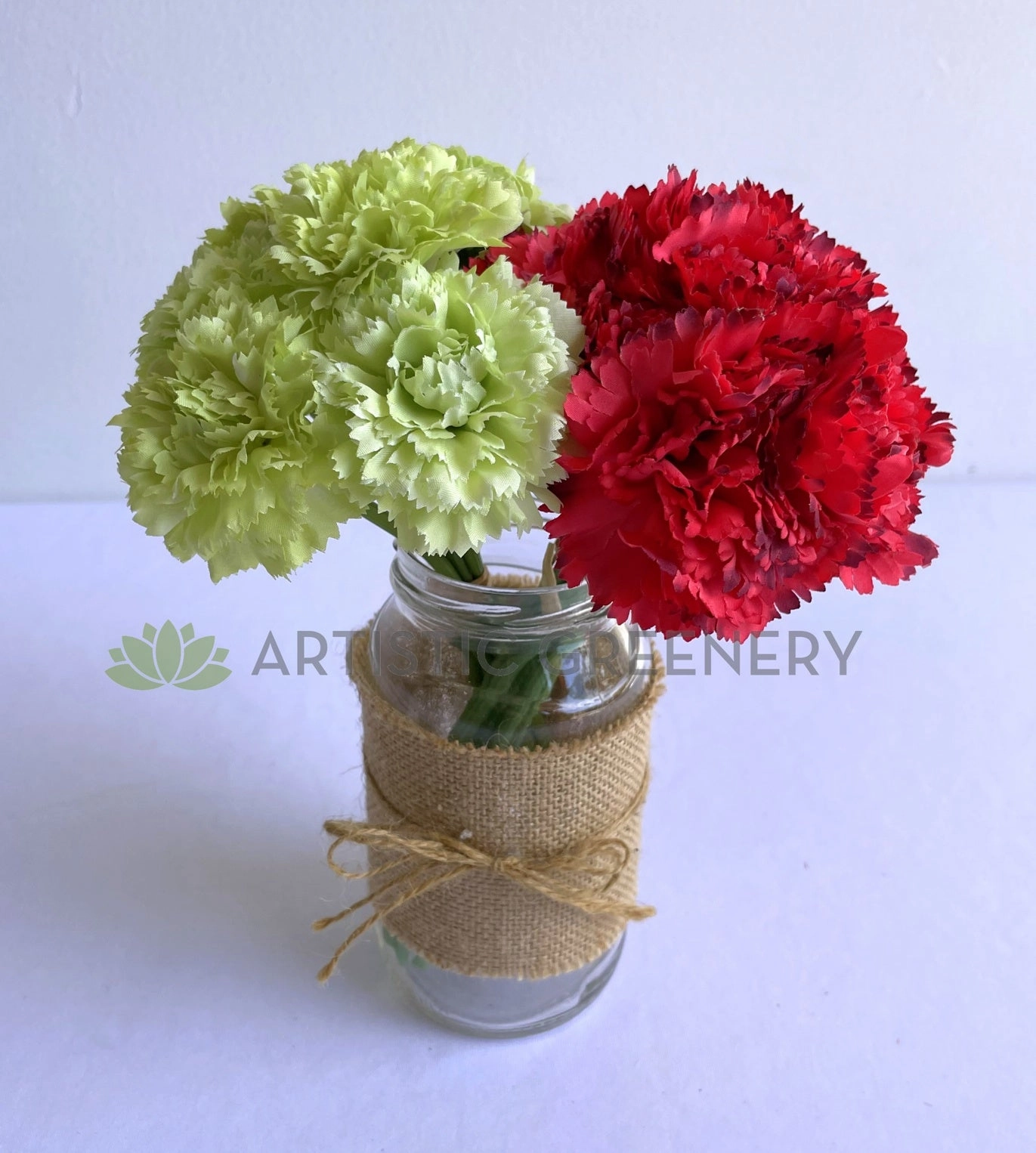 SP0164 Carnation Bunch 22cm (Available in 9 Styles)