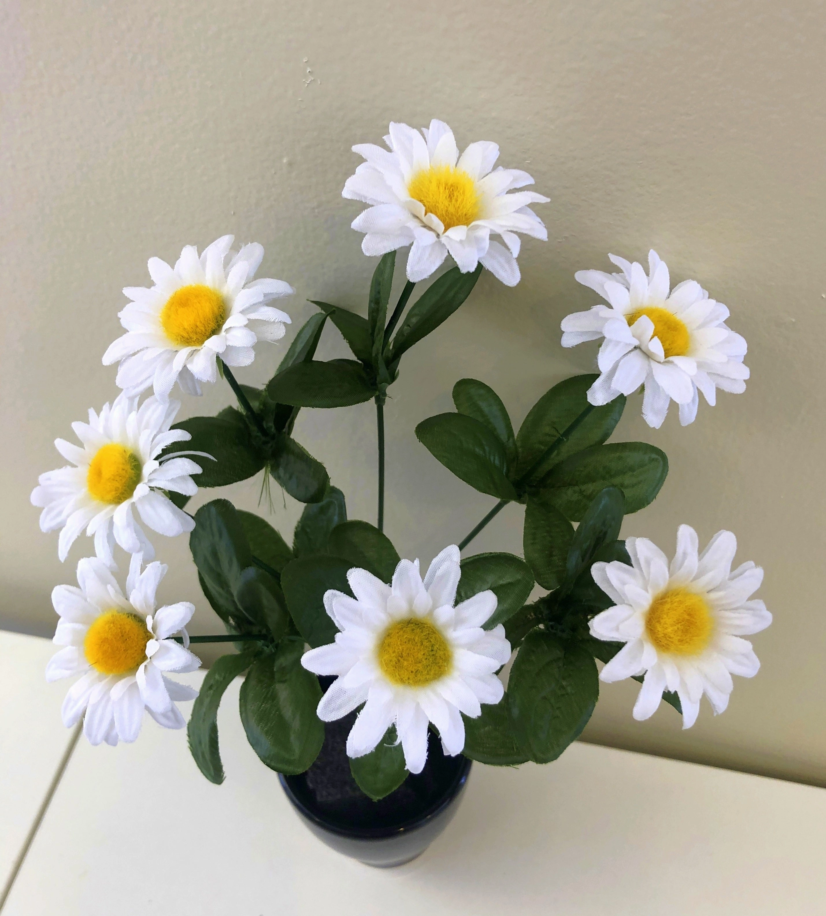 SP0291 Small Daisy Bunch 30cm White