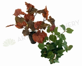 SP0329 Grape Vine Bunch 32cm 2 Styles Orange / Green,artificial flower bouquet 