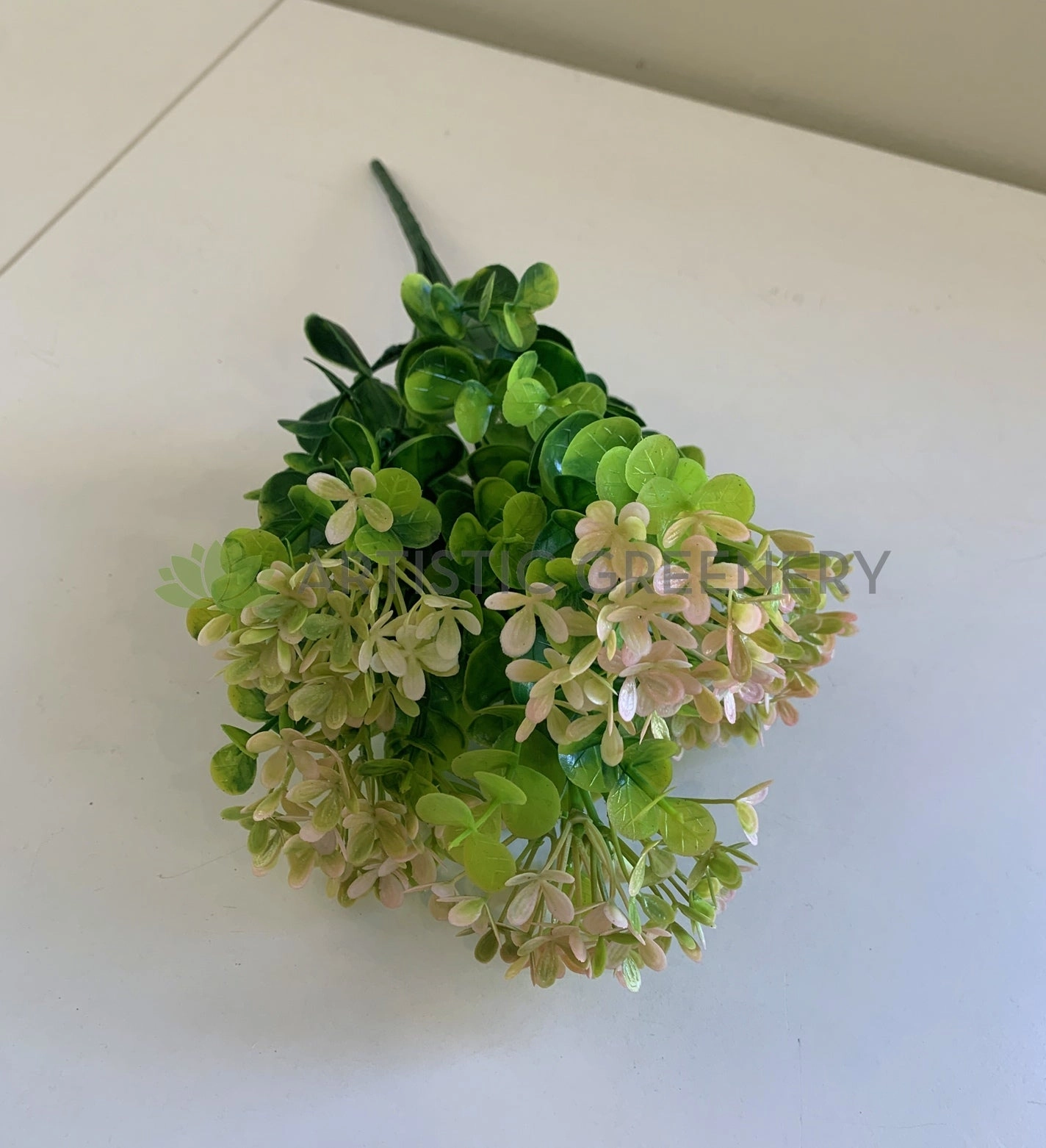 SP0355 Lace Flower Bunch with Greenery 30cm 4 Colours