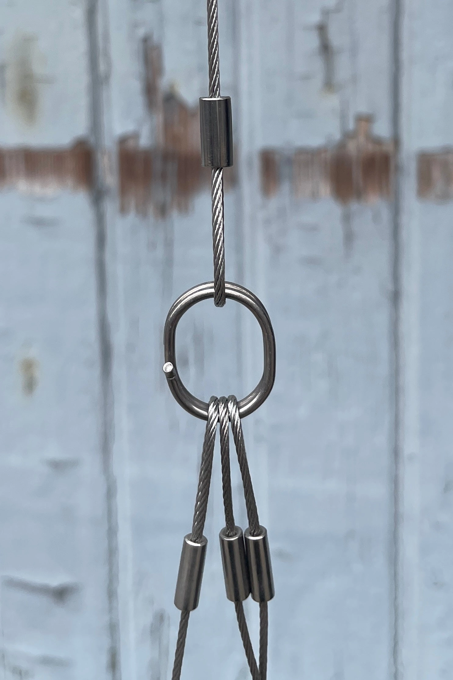 Spherical Hanging Planter Matte Black