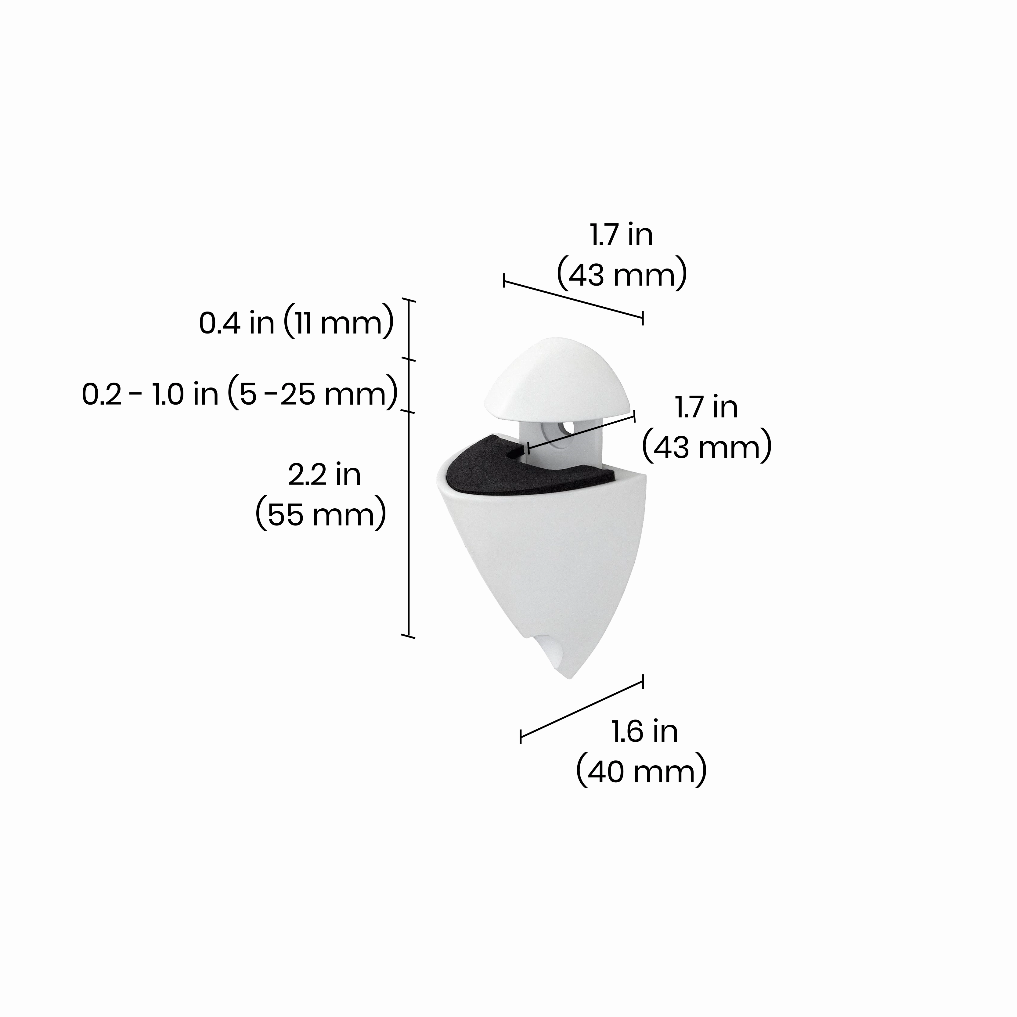 SPLASH Shelf Clip - Set