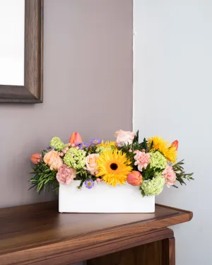 Spring Radiance,realistic flower bouquet 