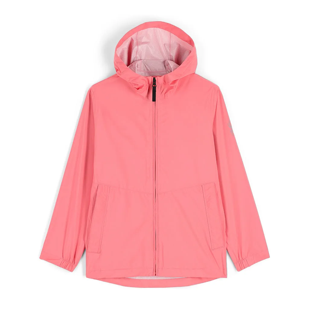 Spyder Youth Regenjacke im Nebel-Look Orange Spyder