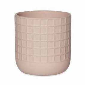 Square Carnival Cover Pot - Blush,terracotta plant pot