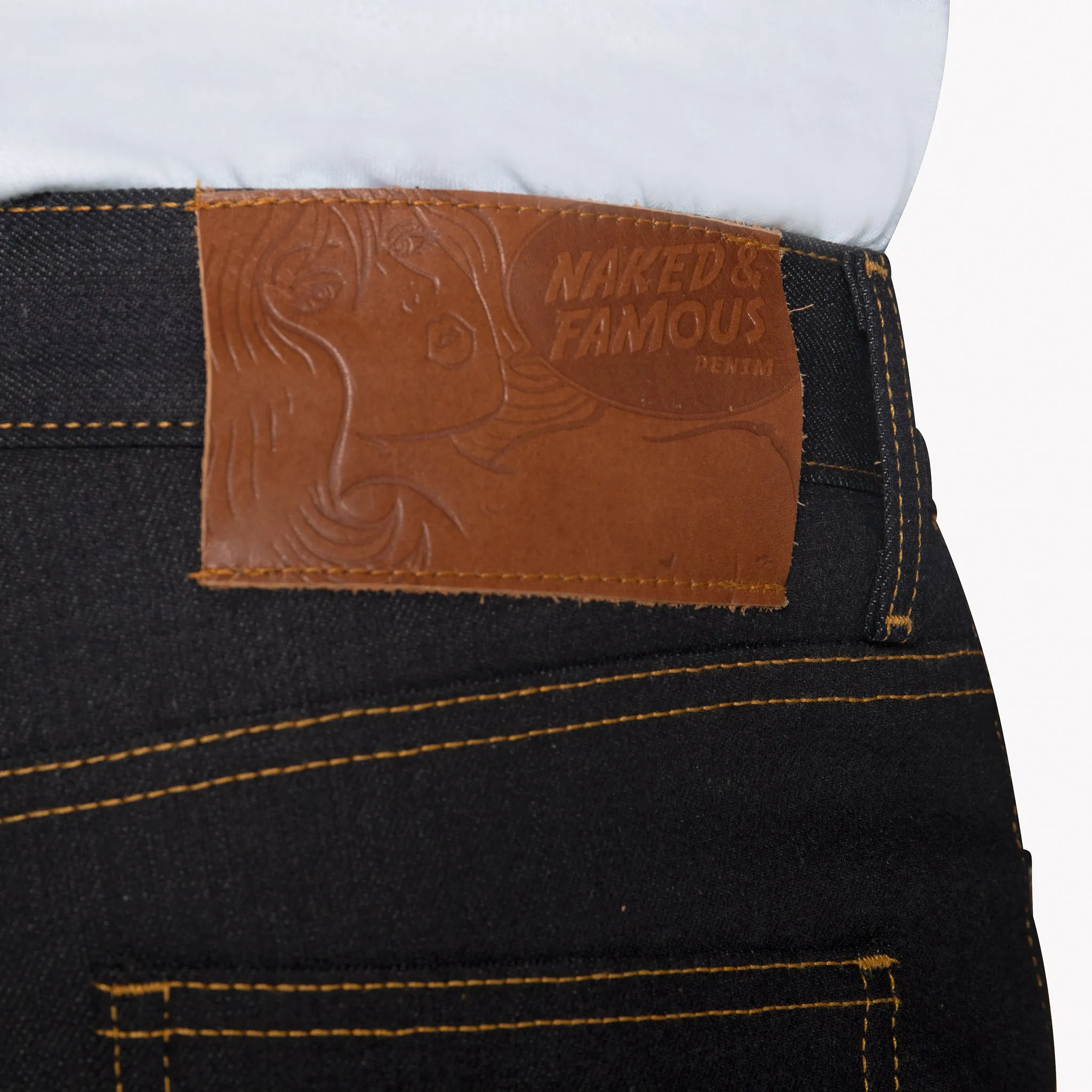 Stacked Guy - Tiefes Indigo Stretch Selvedge