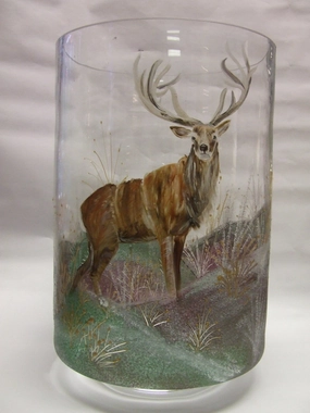 Stag hurricane lamp,classic table vase