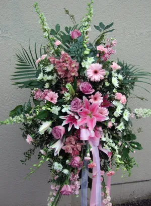 Standing Spray No.22,faux bloom stem 