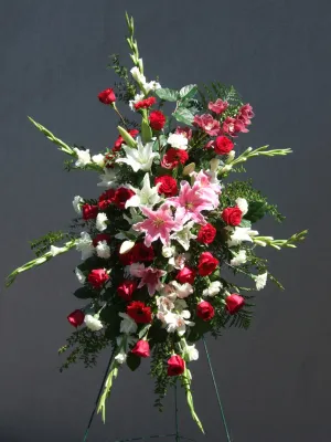 Standing Spray No.23,faux bloom stem 