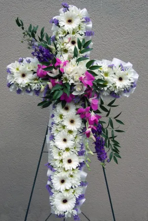 Standing Spray No.25,faux bloom stem 