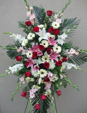 Standing Spray No.28,faux bloom stem 