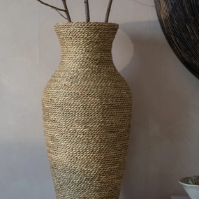 Stanton Tall Vase 54cm,hand-painted ceramic vase