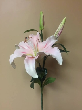 Stargazer Lily (8-9") - SB205PK realistic flower bouquet  