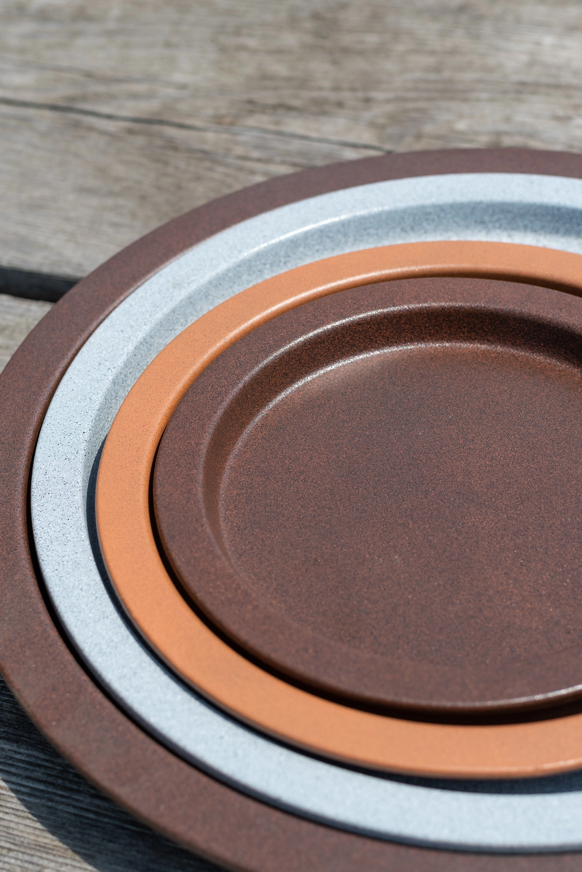 Steel Saucer Clay 10"