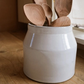Stove Utensil Jar 15cm,hand-painted ceramic vase
