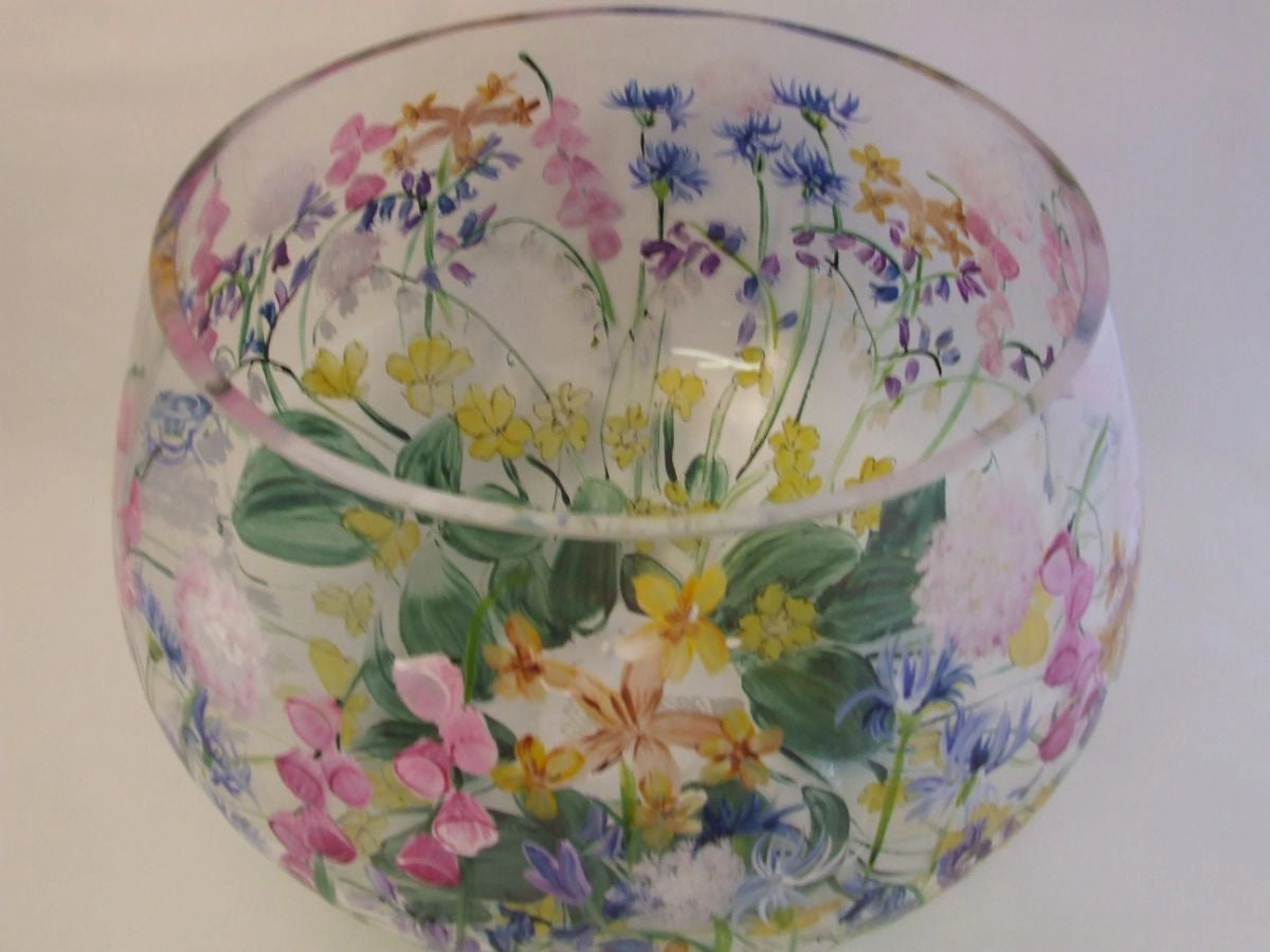 Summer Blossom Bowl,classic table vase