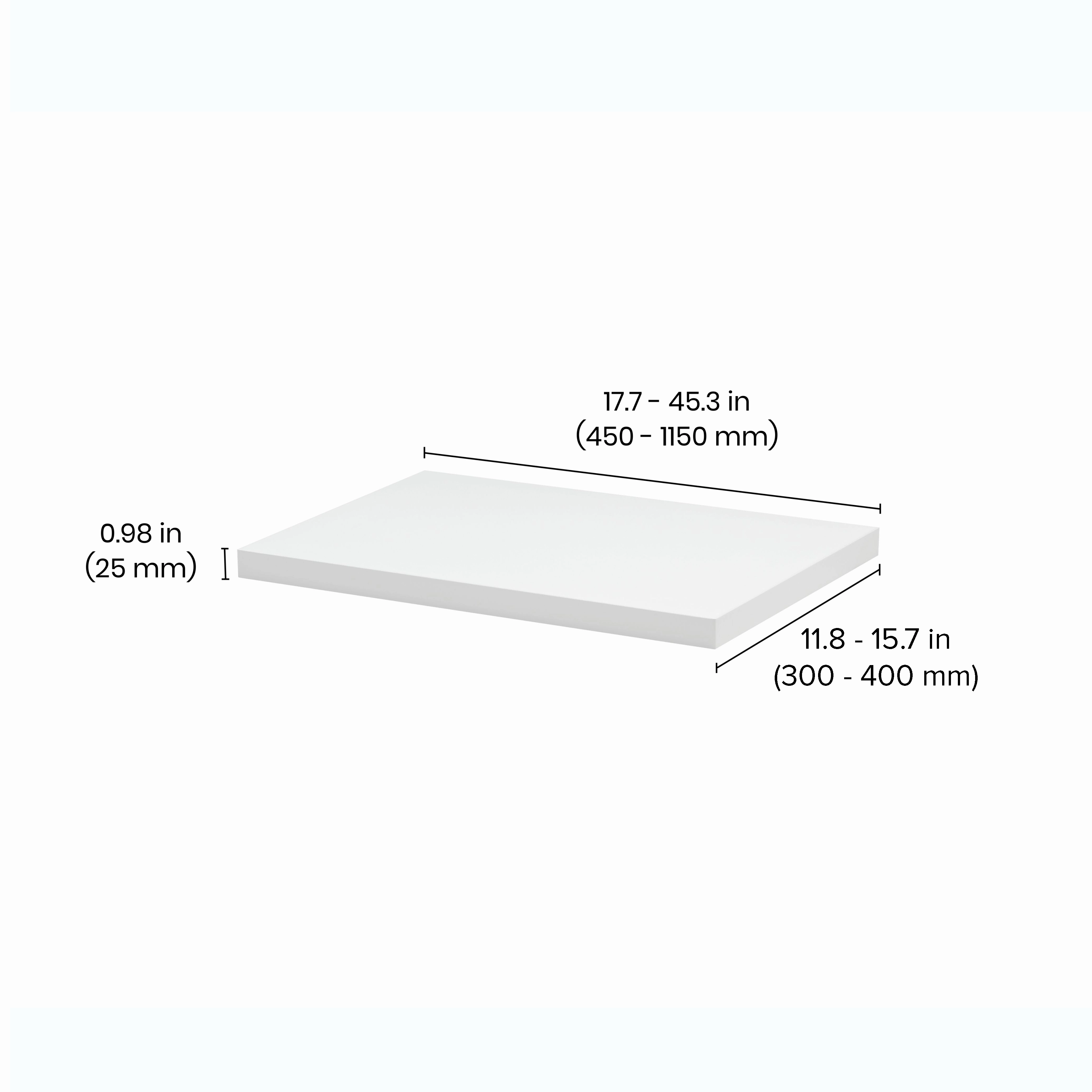 SUMO Wood Shelf Board