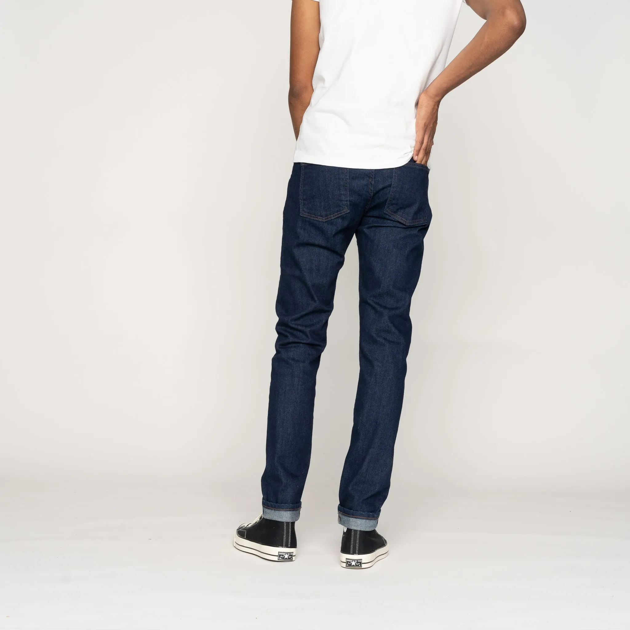 Super Guy - Blauer Komfort-Stretch-Selvedge