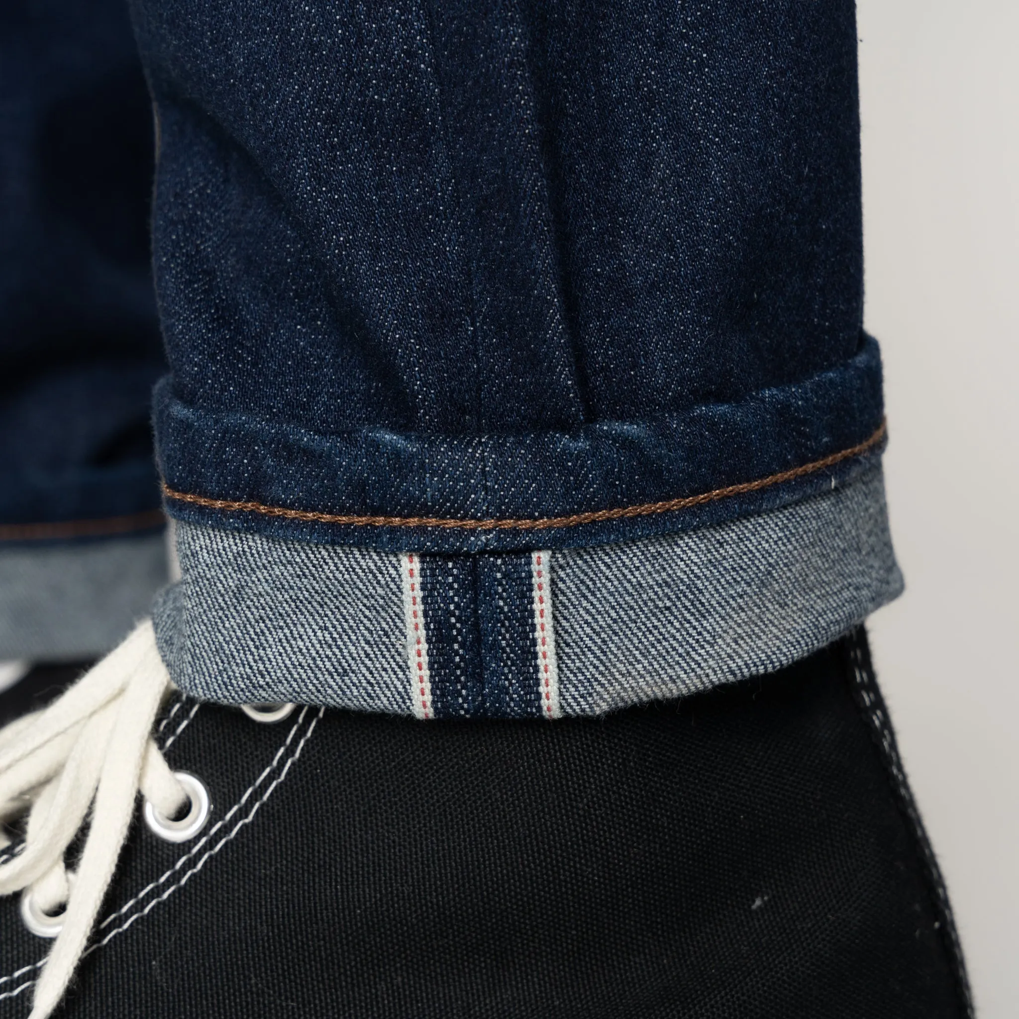 Super Guy - Blauer Komfort-Stretch-Selvedge