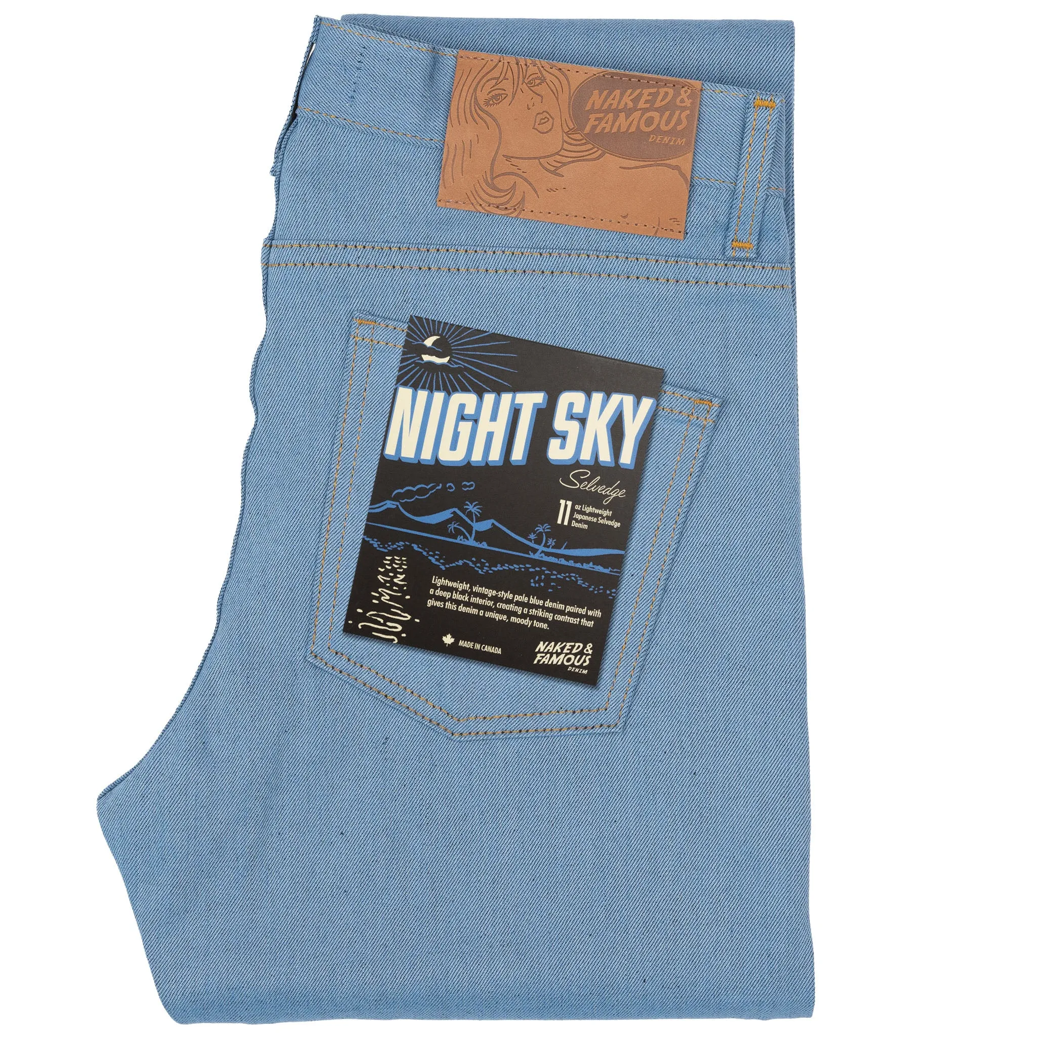 Super Guy - Nacht    Himmel    Selvedge