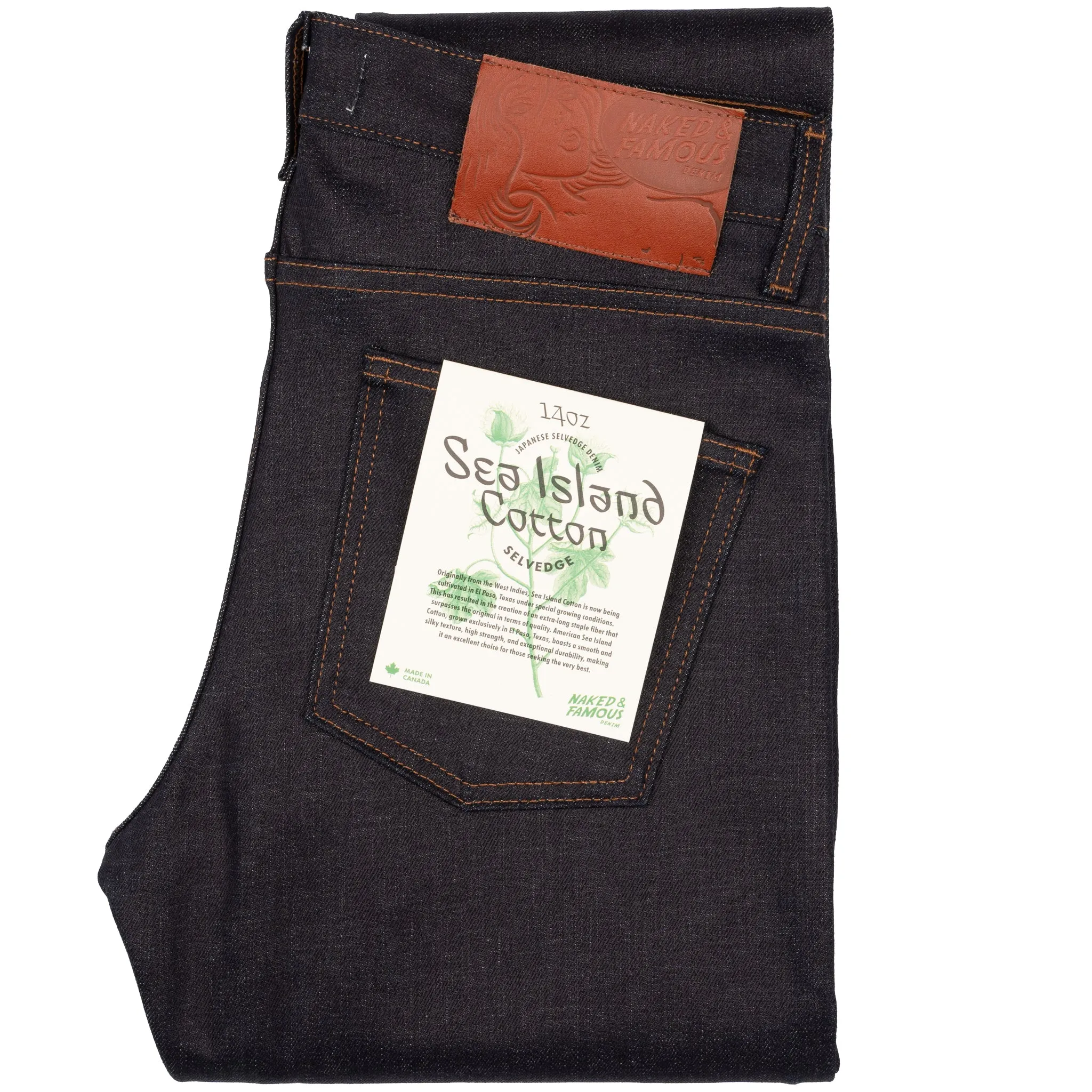 Super Guy - Meeresinsel-Baumwolle-Selvedge