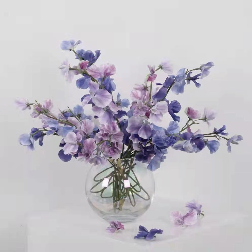 Sweet Pea Flowers Artificial Silk Stem SWEETPEA001-002
