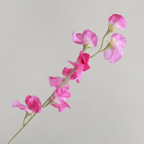 Sweetpea Artificial Silk Flower 62cm Rose Red SWEETPEA008,dried artificial flower