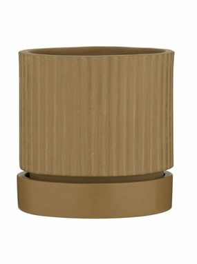 Swinton Planter Pot Mustard,terracotta plant pot