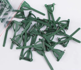 T shaped boutonni??re parts (pack of 50) artificial flower bouquet  