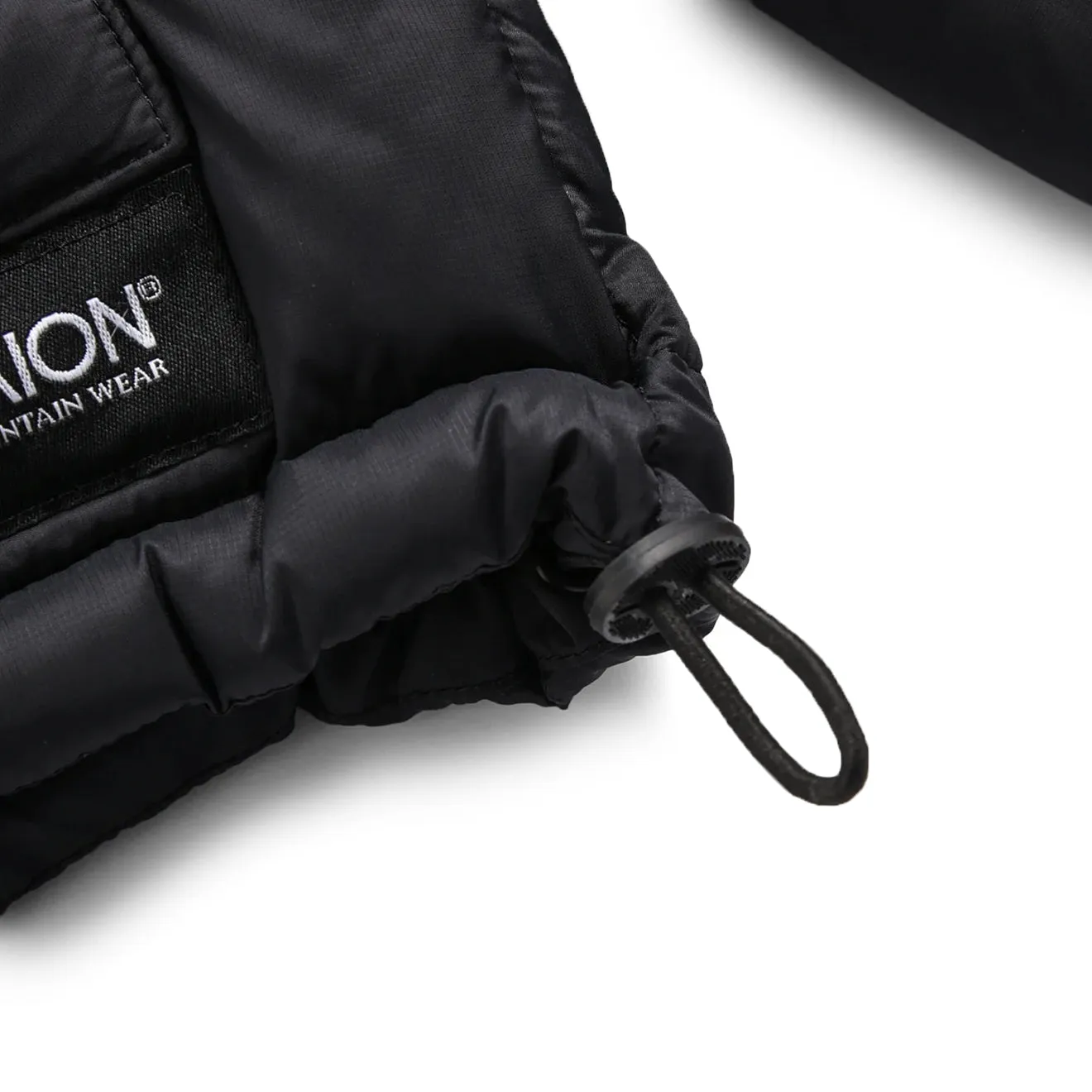 Taion Volume Kapuzen-Daunenjacke Schwarz