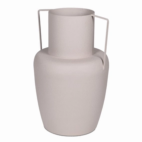 Tall Grey Handle Vase 53cm,hand-painted ceramic vase