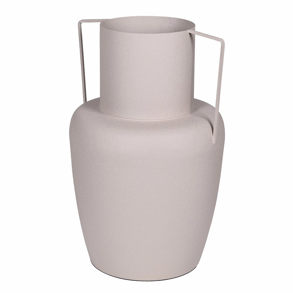 Tall Grey Handle Vase 53cm,hand-painted ceramic vase