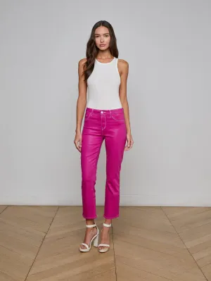 Tati Bootcut-Jeans mit Beschichtung