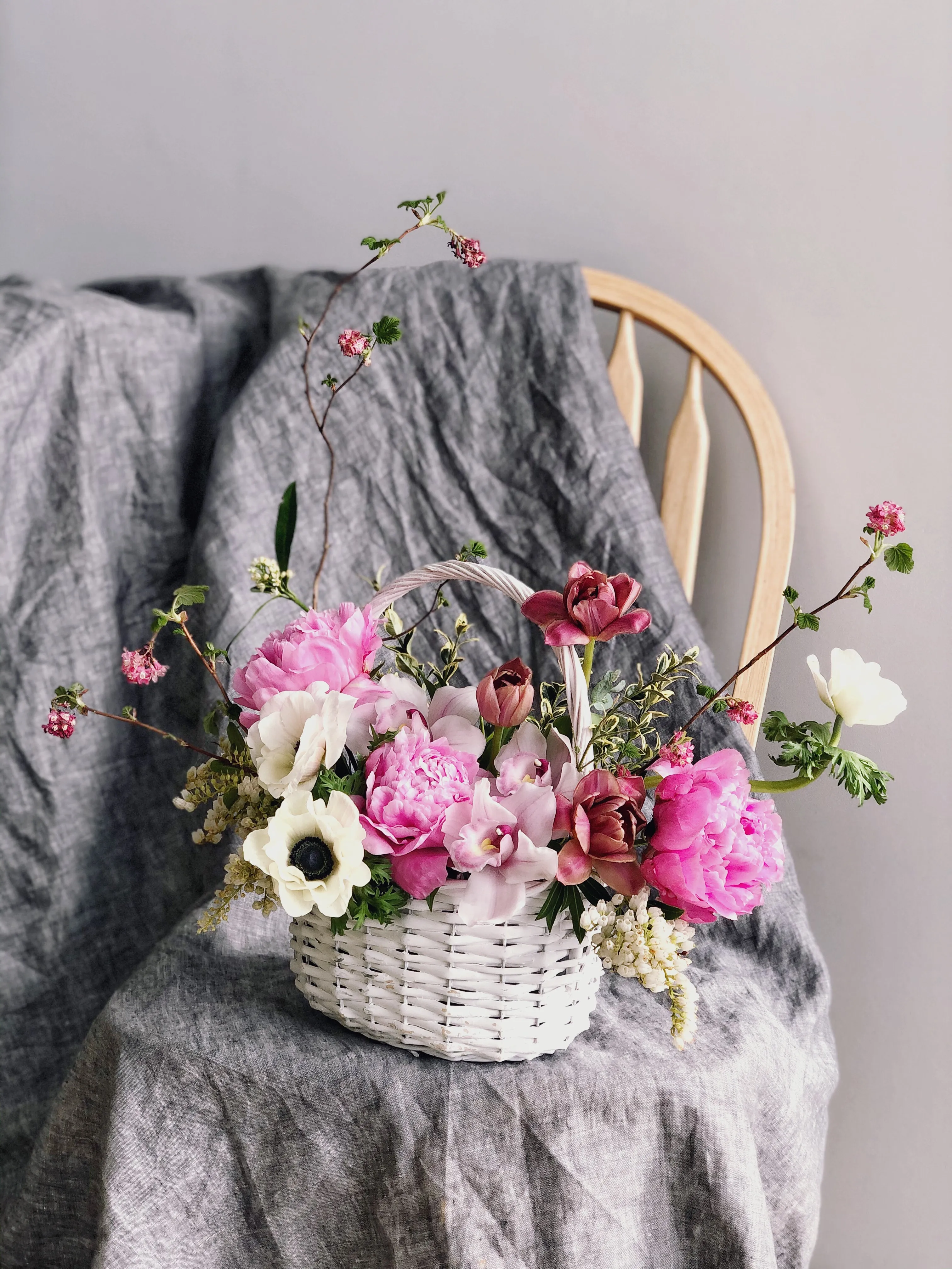 Tender Love,realistic flower bouquet 