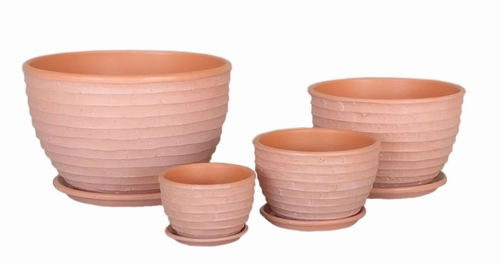 Terracotta 3101 - 01 White wash On Terracotta,unique decorative planter