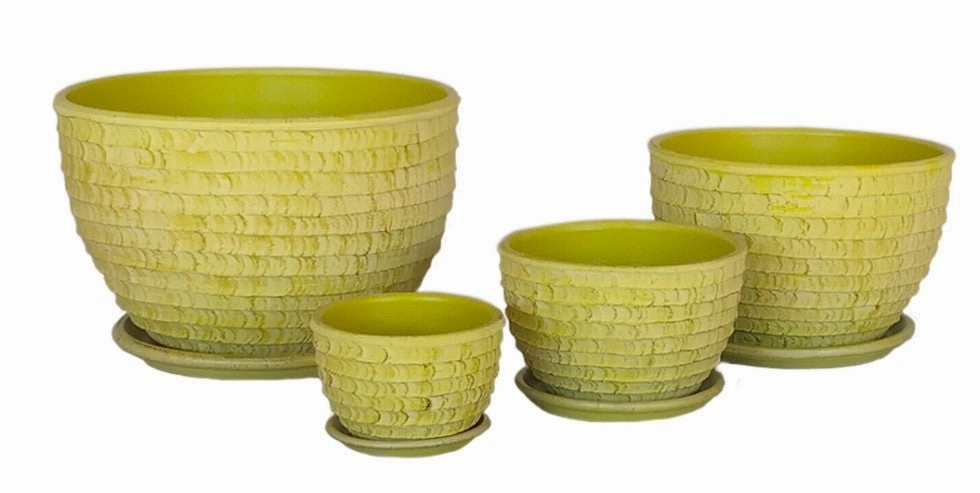 Terracotta 3101 - 323 Matted Tender Shoots,unique decorative planter