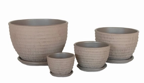 Terracotta 3101 - 67 Cocoa,unique decorative planter