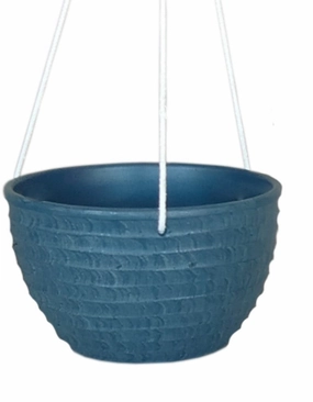 Terracotta 3538- 21  Dark Black Hanging,unique decorative planter