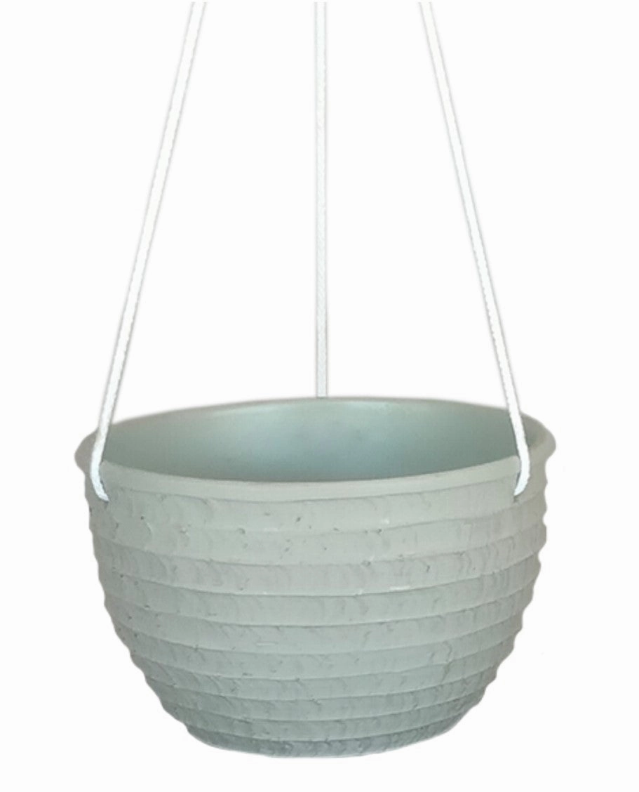 Terracotta 3538- 33   Classsic Grey Hanging Pot