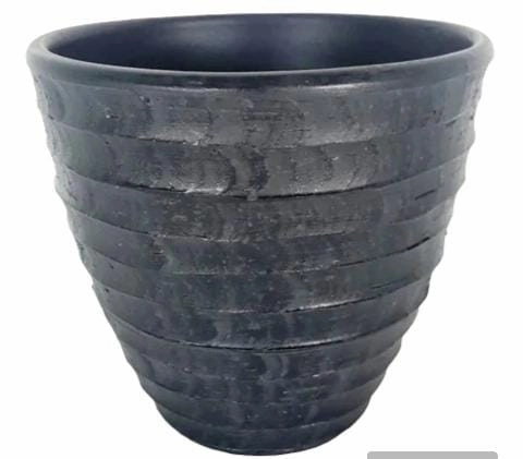 Terracotta 3713-02 Black,unique decorative planter