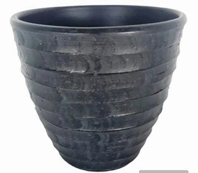 Terracotta 3713-02 Black,unique decorative planter