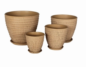 Terracotta 3713-31  Palm Sugar,unique decorative planter