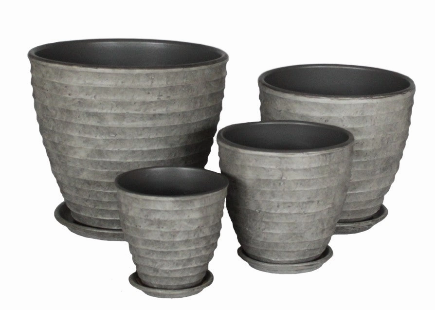 Terracotta  3713 - 951 Anthracite,unique decorative planter