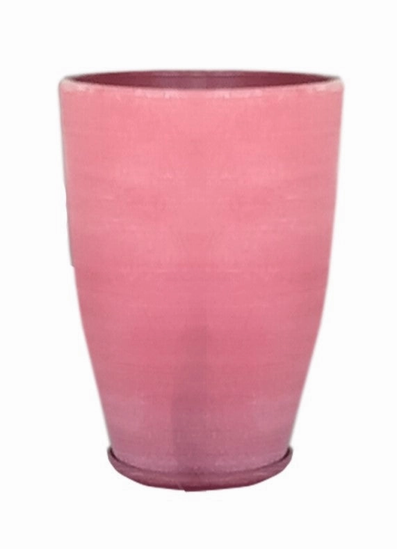 Terracotta 3903- 346  White Dusting Red,unique decorative planter