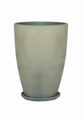 Terracotta 3903- 49 Olive Green,unique decorative planter